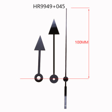 Hr9949 100 mm Black Arrows Clock Hands Wall Clock Pointers